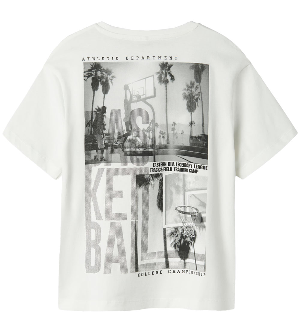T-Shirt Name It - NkmKelfon - Jet Flux av. Imprimé