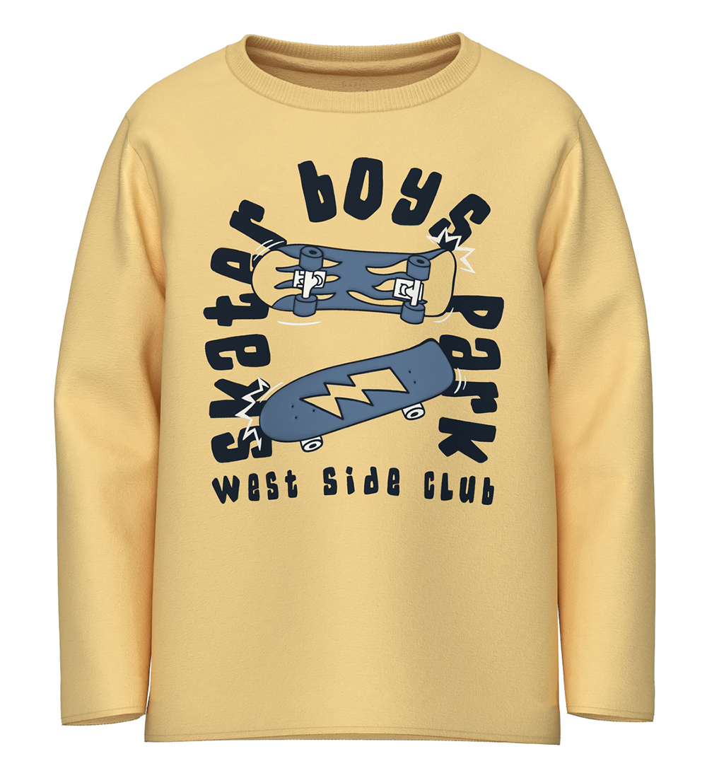Name It Blouse - NmmVagno - Golden Haze/Skater Boys Park