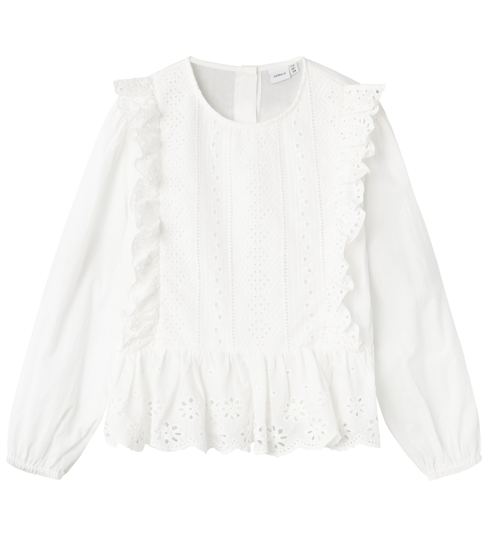 Name It Blússa - NkfKora - Bright White