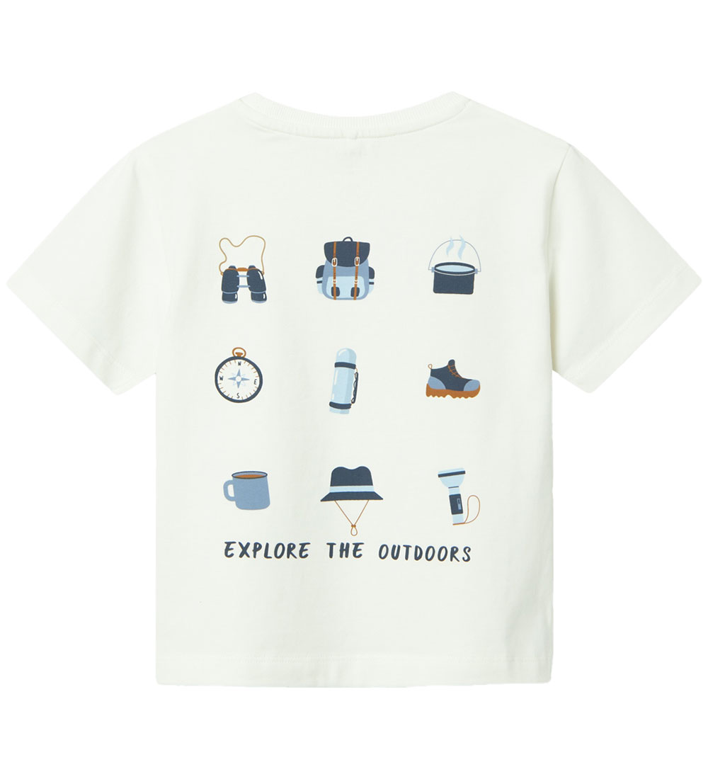 Name It T-shirt - NmmFinley - Jet Stream w. Print