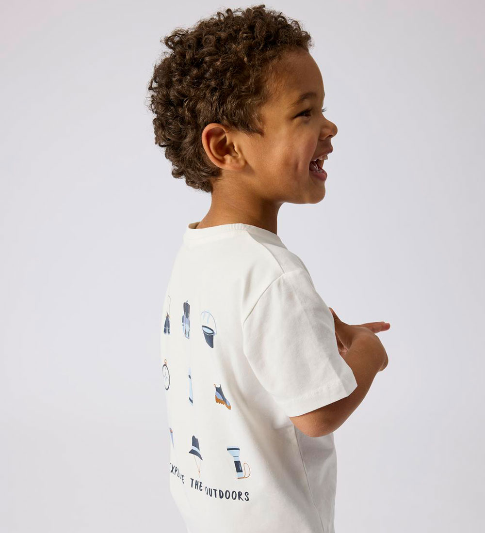 Name It T-shirt - NmmFinley - Jet Stream w. Print