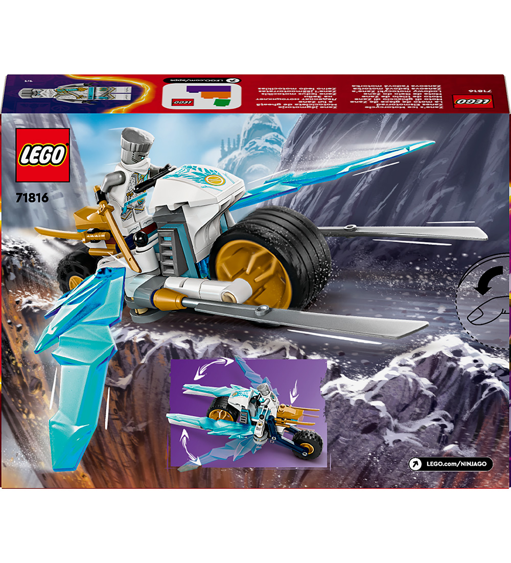 LEGO® Ninjago - Zane's Ice Motorcycle - 71816 - 84 Parts