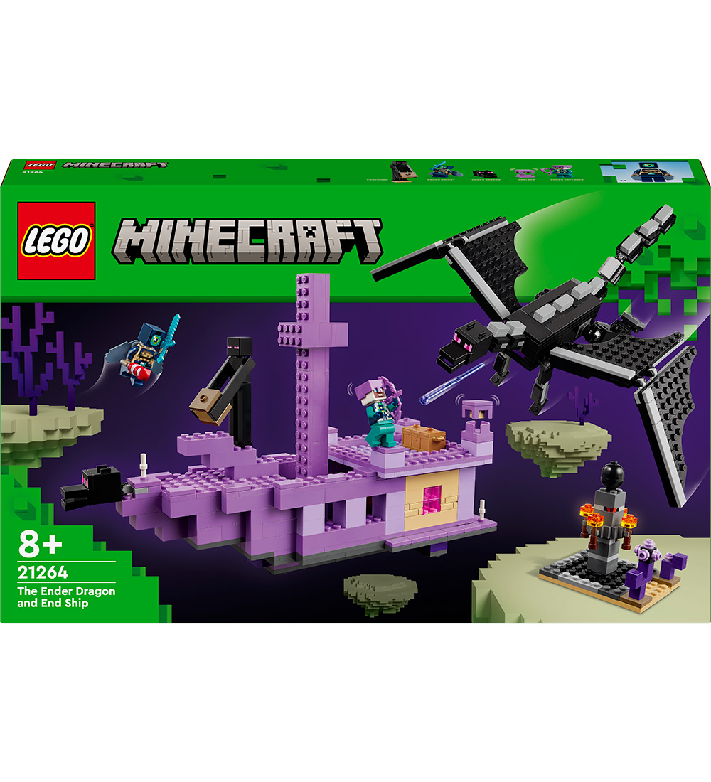 LEGO® Minecraft - The Ender Dragon and End Ship 21264 - 657 Part