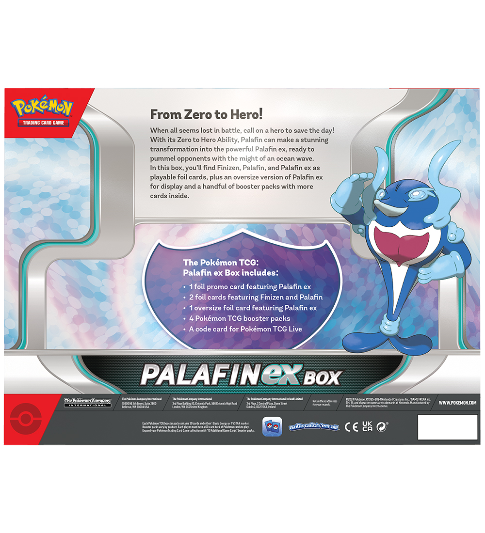 Pokémon Collector's card - Palafin ex Box