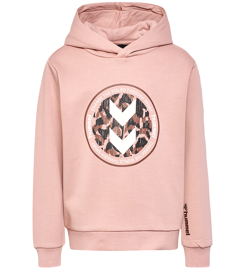Hummel Kapuzenpullover - hmlChilli - Adobe Rose