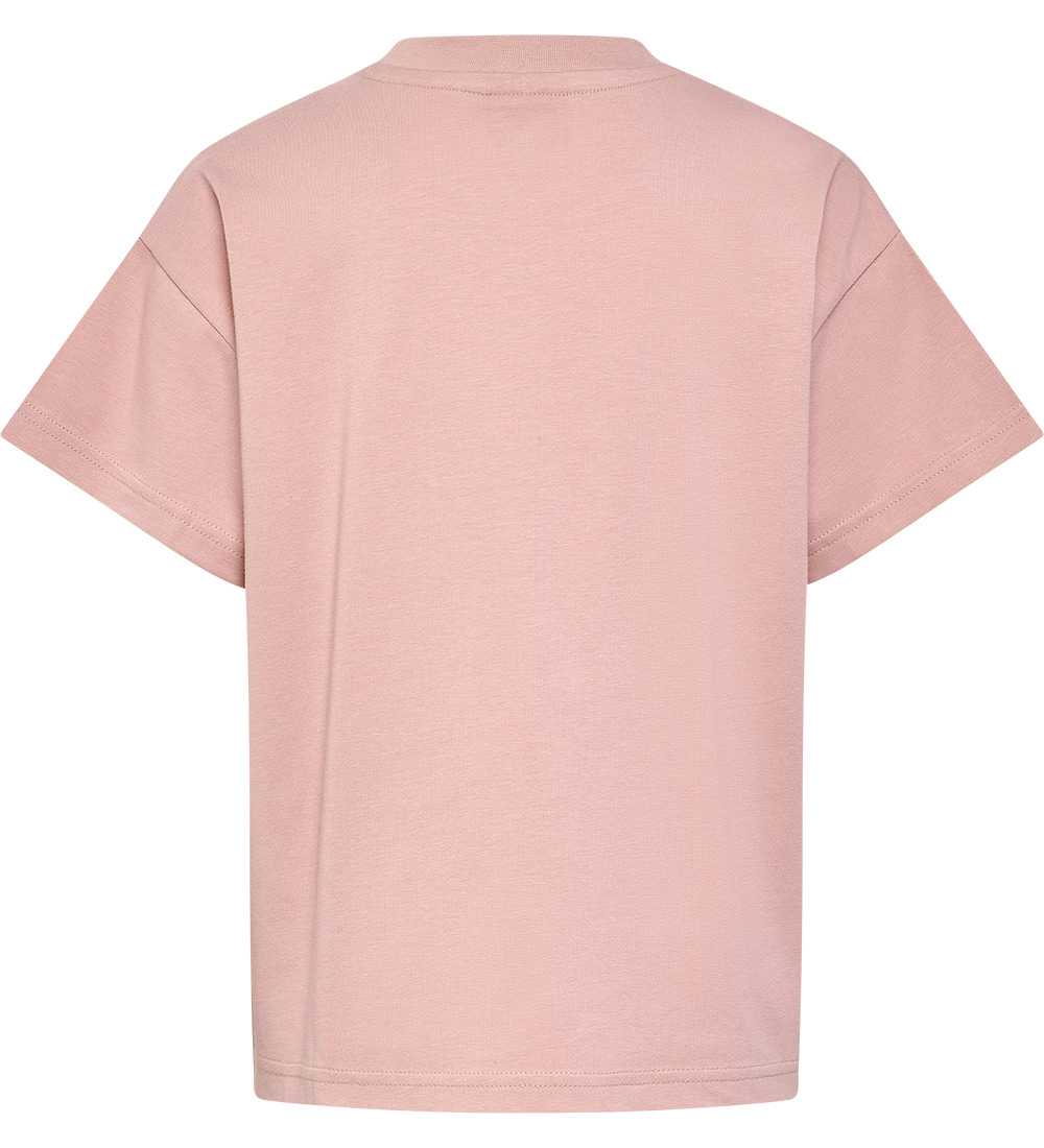Hummel T-Shirt - hmlChilli - Adobe Rose m. Mica-Logo