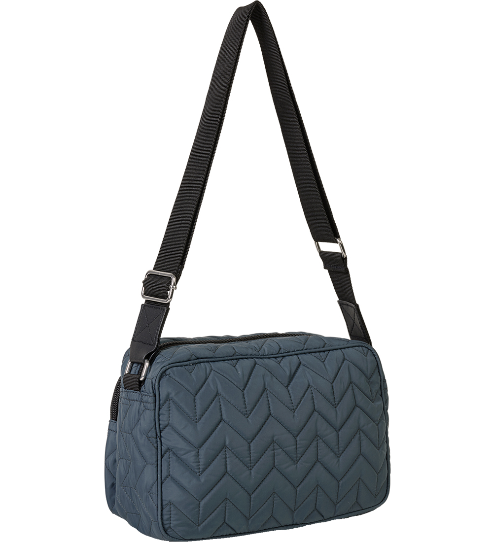 DAY ET Shoulder Bag - Day Gweneth RE-Q Zig Double - Dark Slate
