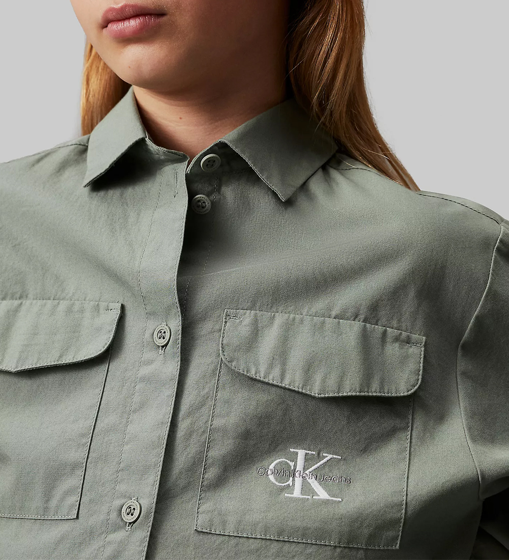 Calvin Klein Shirt - Clean Utility - Meteor Green