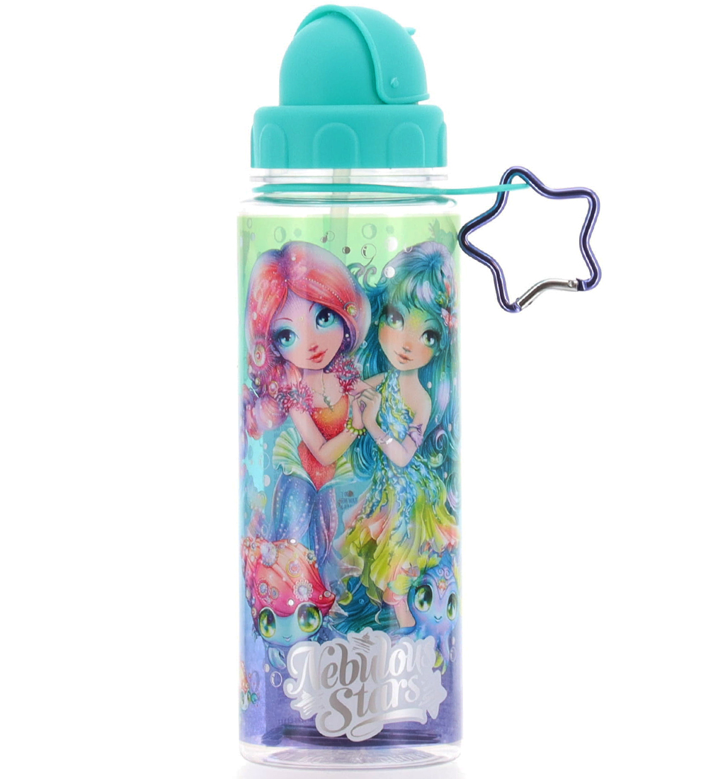 Nebulous Stars Water Bottle - 650 mL - Tween Team - Turquoise