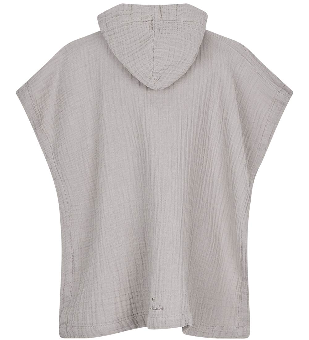 Lille Kanin Badeponcho - Musselin - Brown Rauch