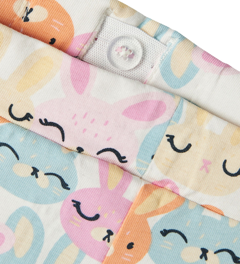Name It Trousers - NbfVandora - Jet Stream/Bunny Face