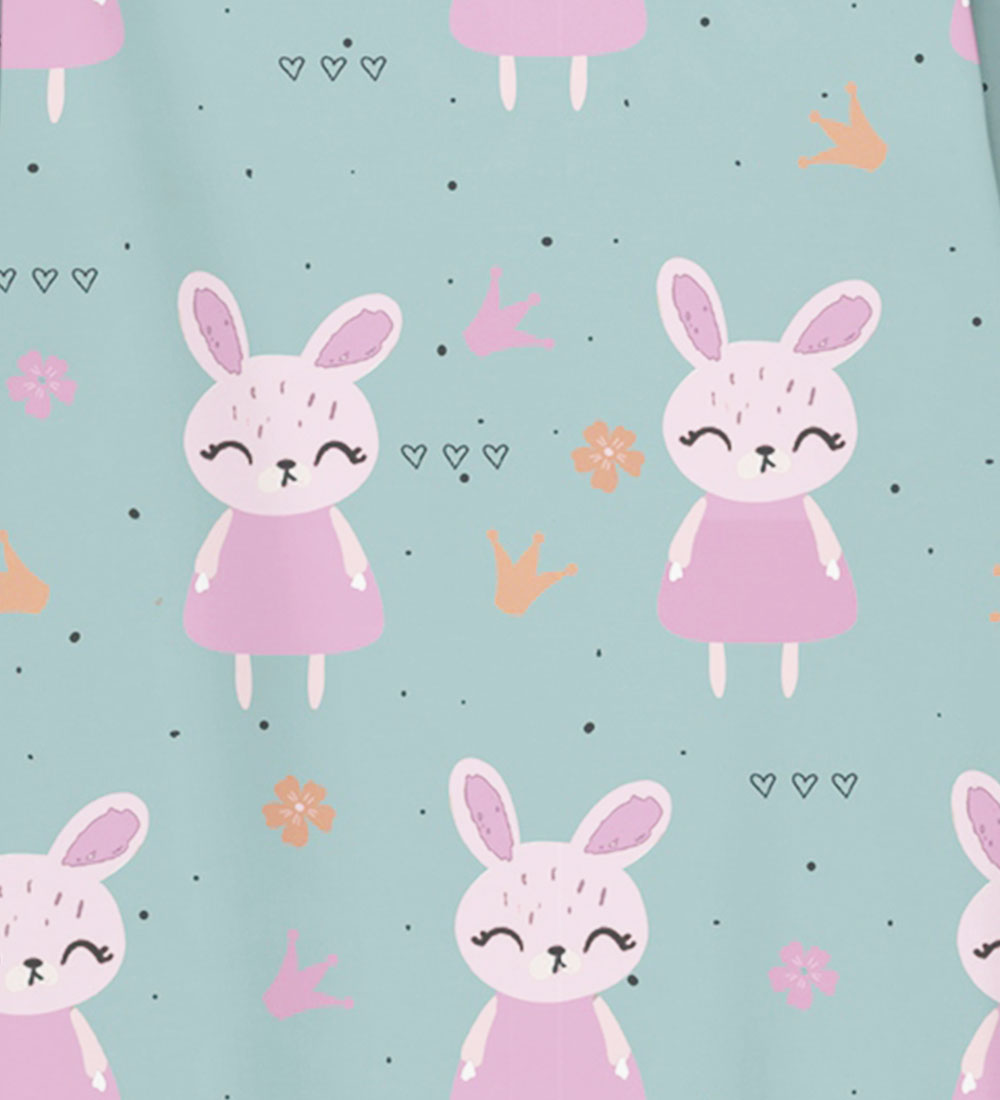 Name It Bodysuit L/æ - NbfVandora - Ether/Bunnys
