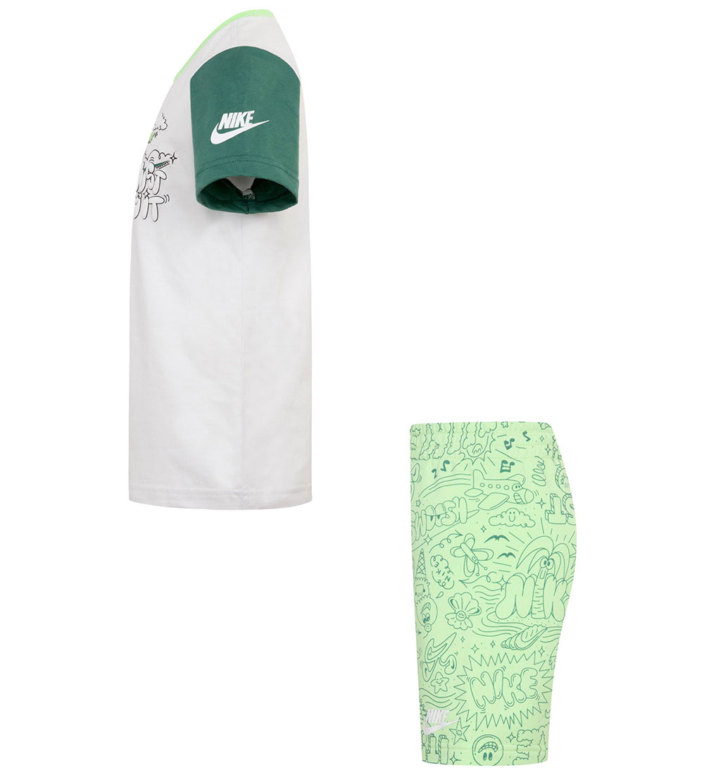 Nike Shorts Set - Shorts/T-shirt - Vapor Green