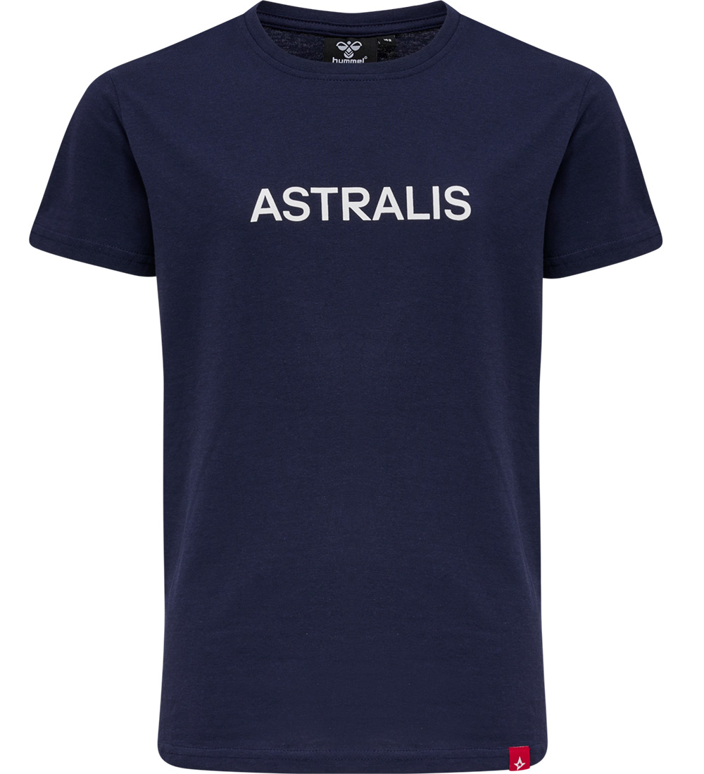 Hummel T-shirt - Astralis 21/22 - Marine w. Print