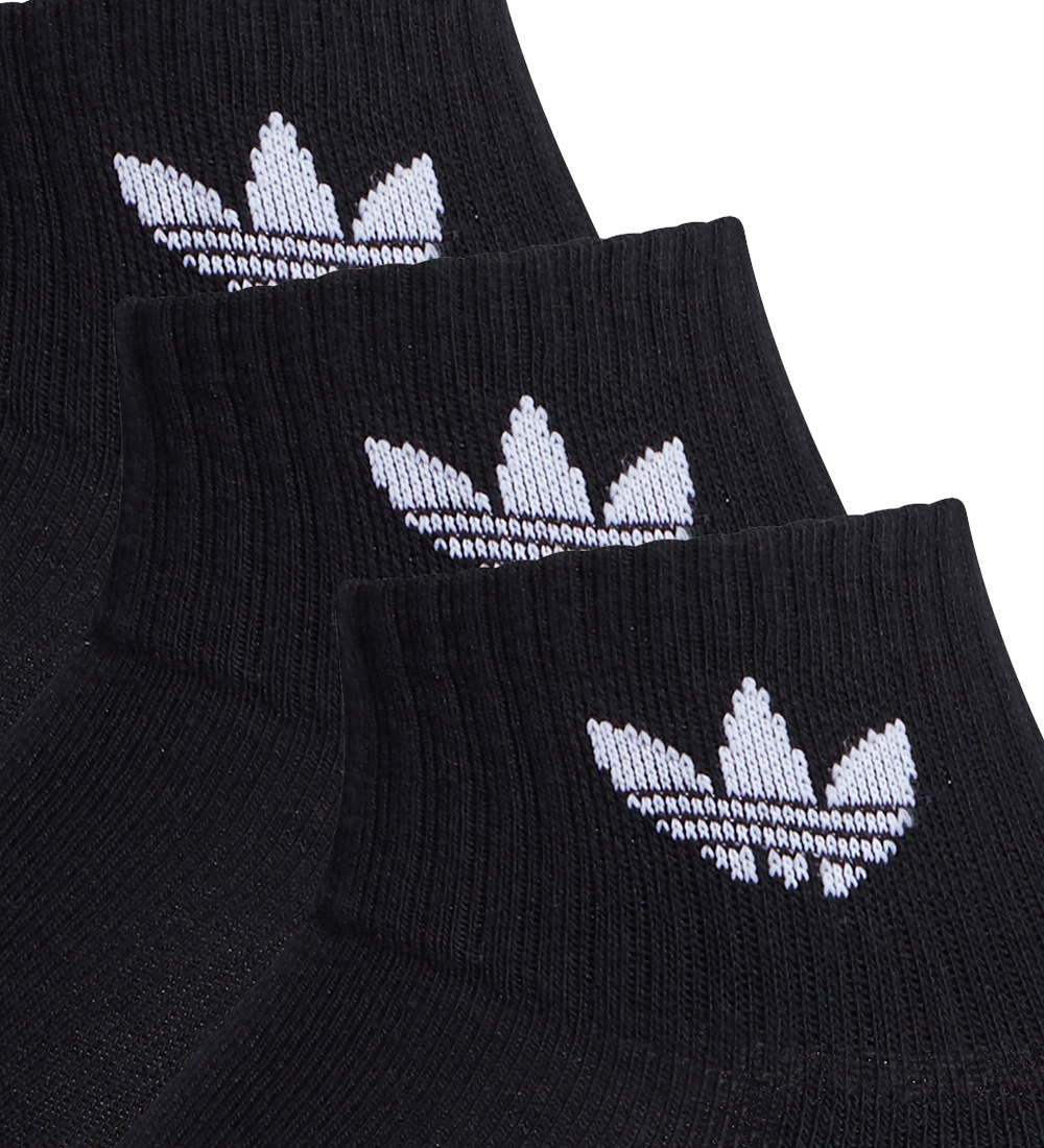 adidas Originals Socken - 3er-Pack - Mid Knöchel - Schwarz
