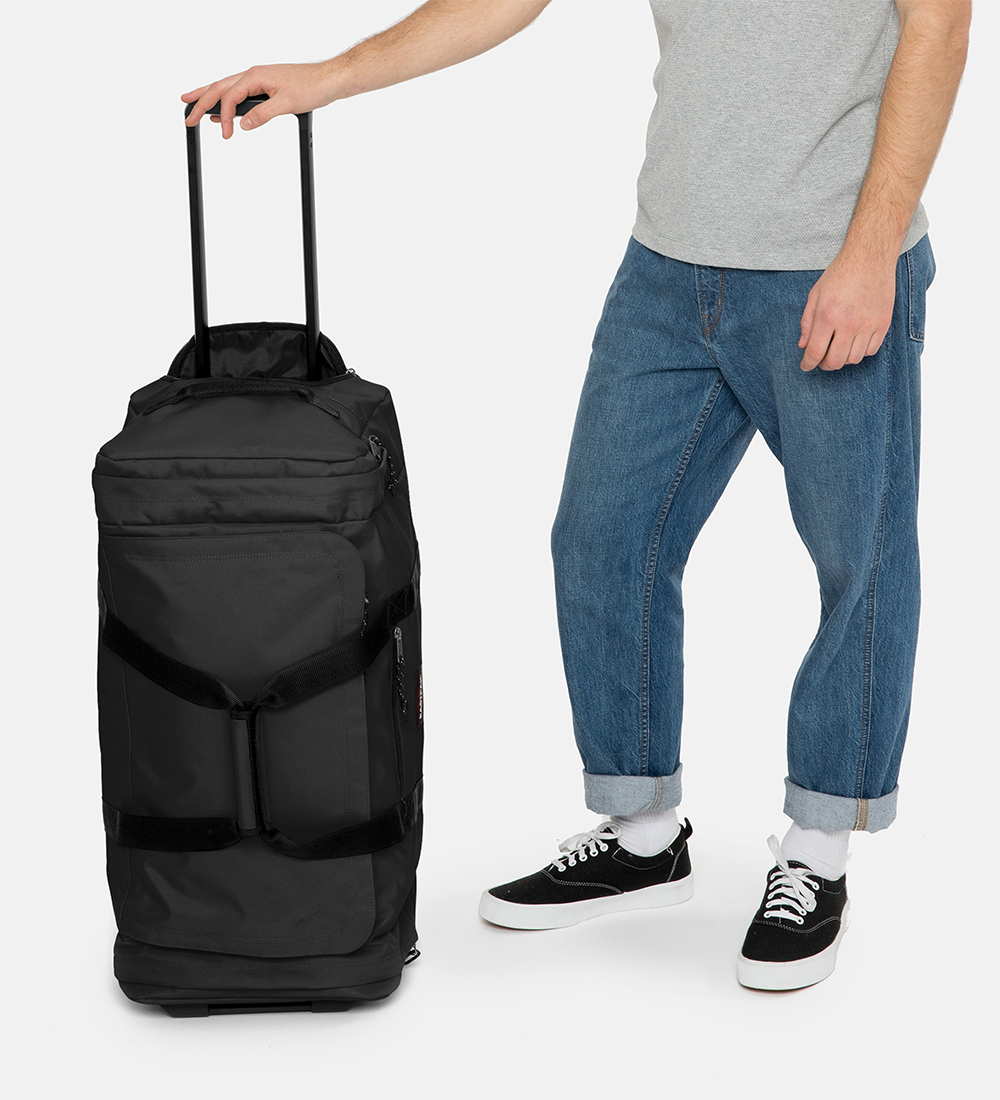 Eastpak Reisetasche m. Räder - Leatherface M+ - 69 L - Schwarz