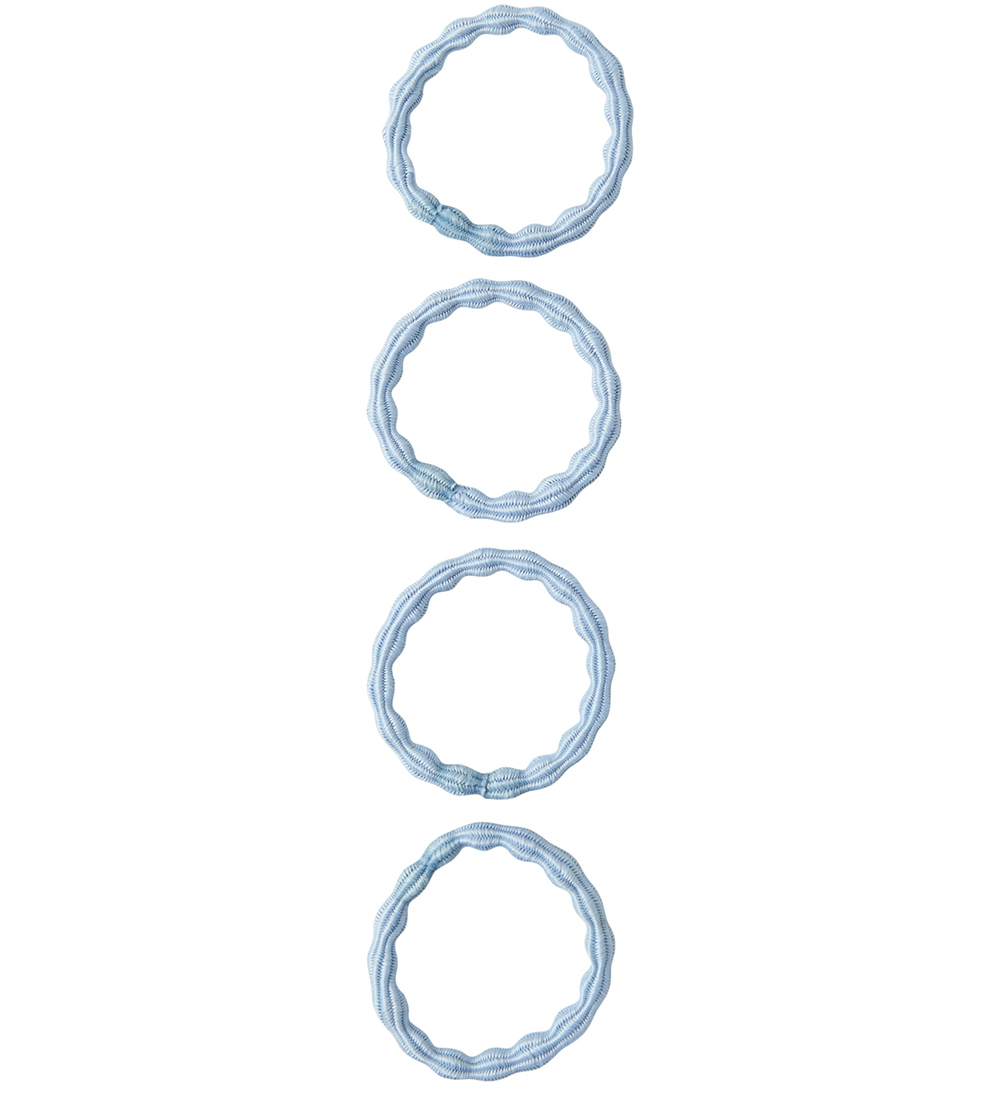 Name It Elastic Hair Bands - 4-Pack - NkfKarla - Endless Sky
