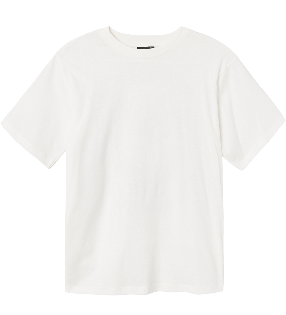 LMDT T-skjorte - NlnLiving - White Alyssum/Raven Baktrykk