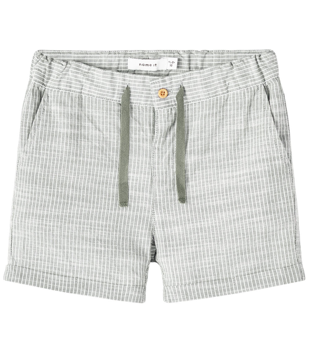 Name It Shorts - NmmPhebos - Gedroogd Sage