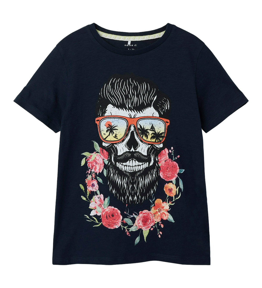 Name It Stuttermabolur - NkmPfashion - Dark Sapphire