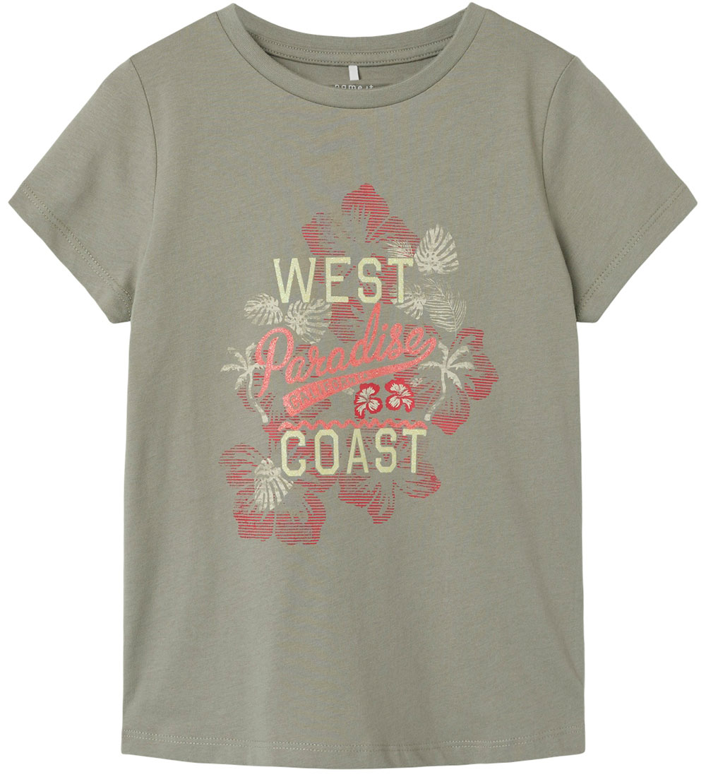 Name It T-Shirt - NkfPsurfi - Forest Nebel
