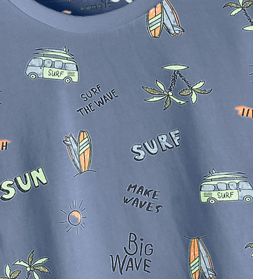 Name It T-shirt - NmmPfasak - Wild Wind w. Print