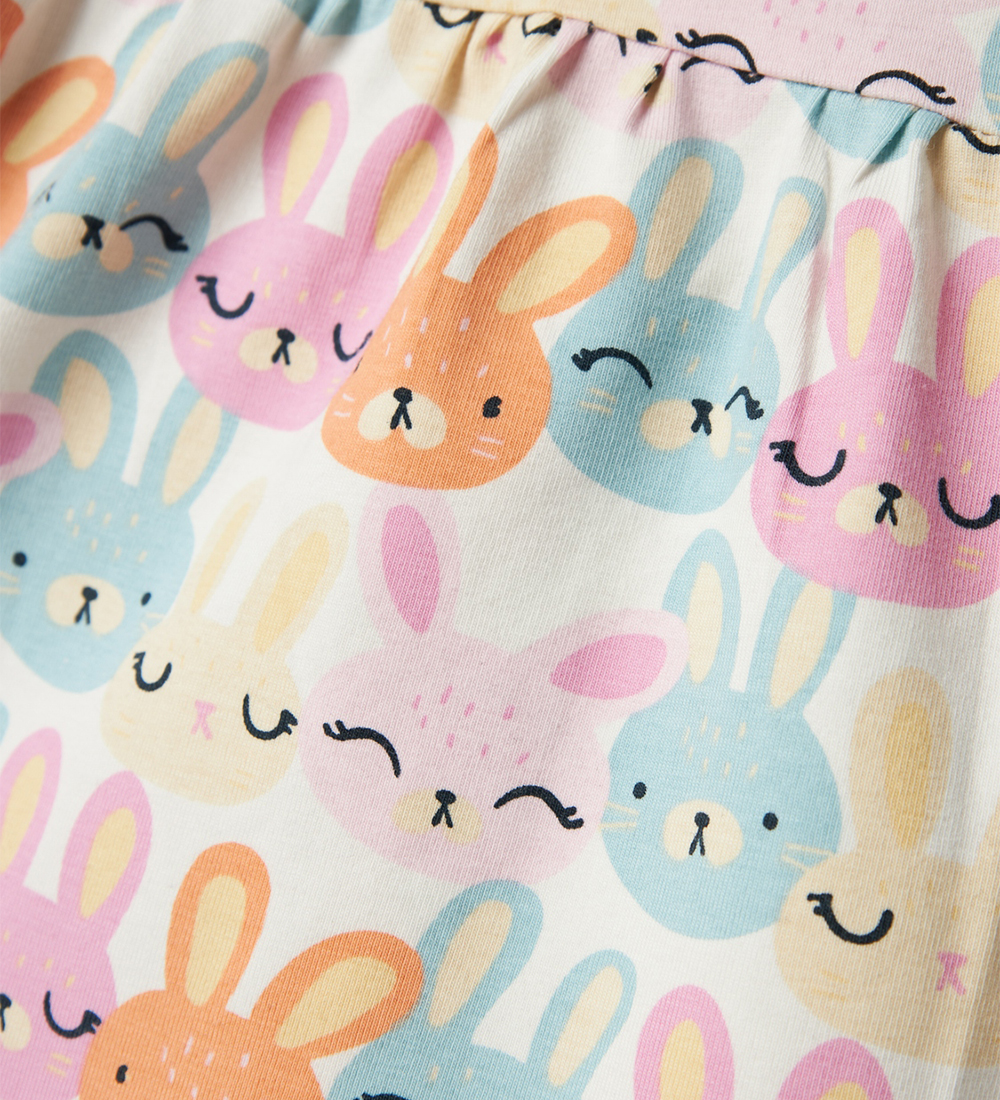 Name It Kjóll - NbfVandora - Jet Stream/Bunny Andlit