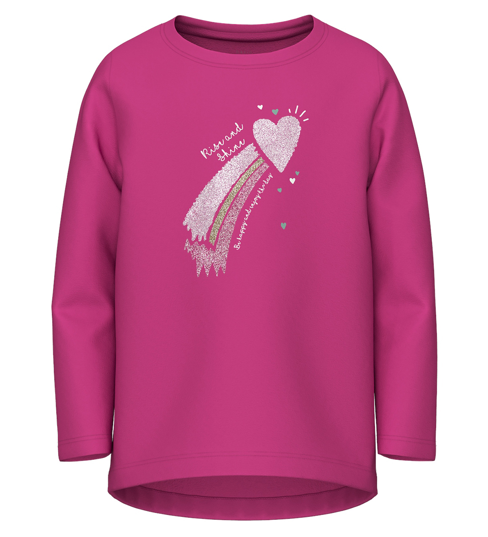 Name It Blouse - NmfVix - Raspberry Rose/Shooting Star