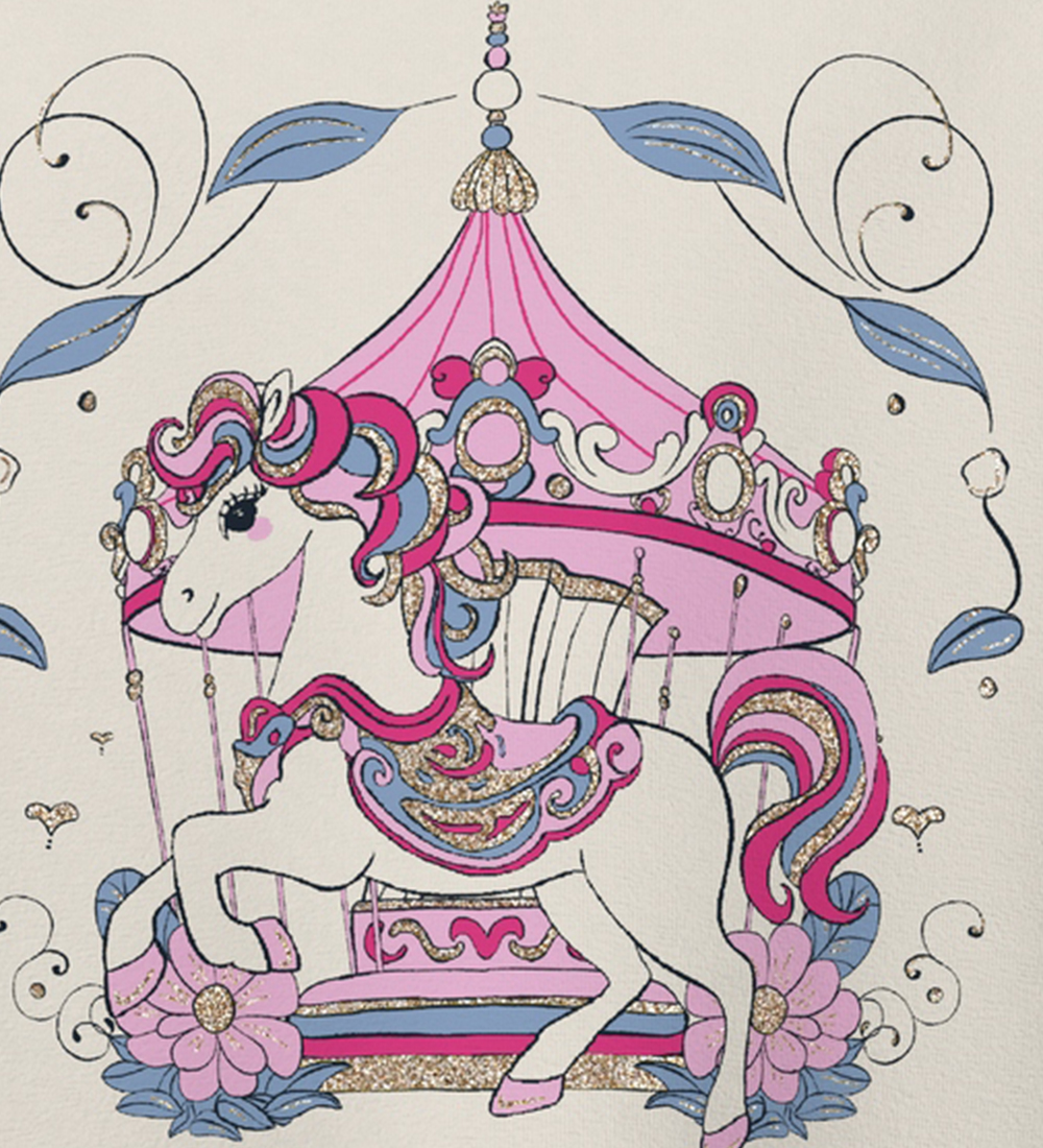 Name It Blouse - NmfVix - Jet Stream/Horse