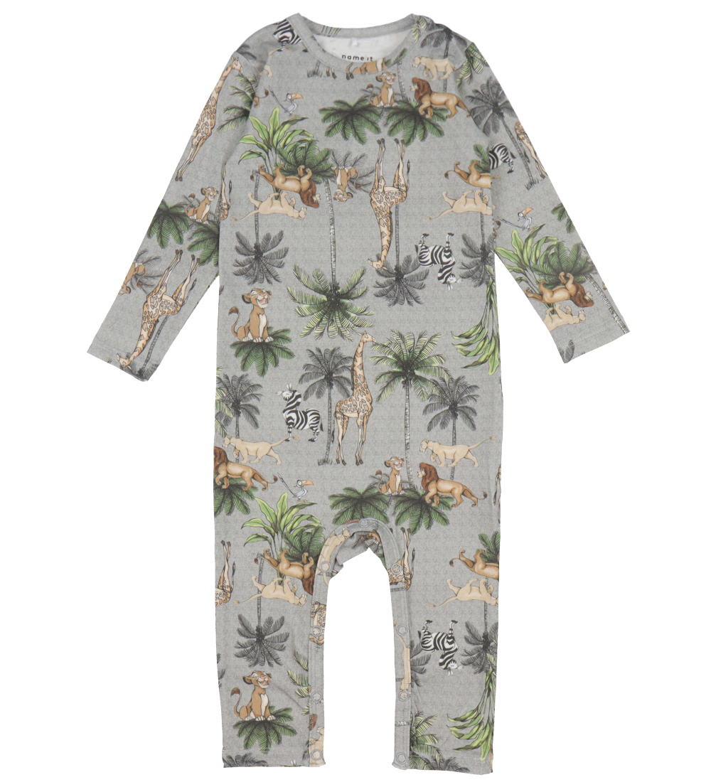 Name It Jumpsuit - NbmJebb - Grey Melange