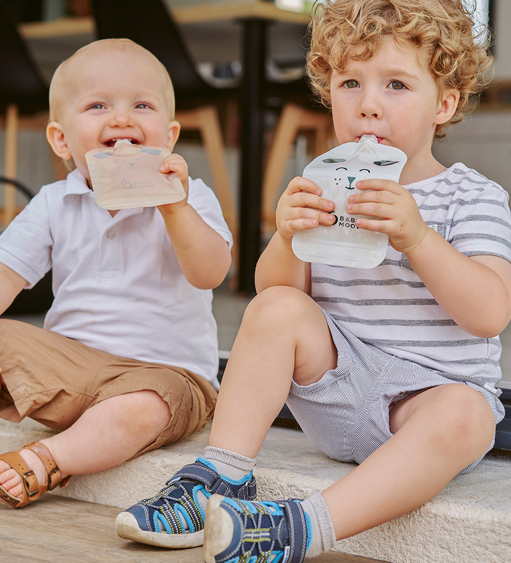 Sachets à smoothie Babymoov - Isy'Pouches - Réutilisables - 20 p