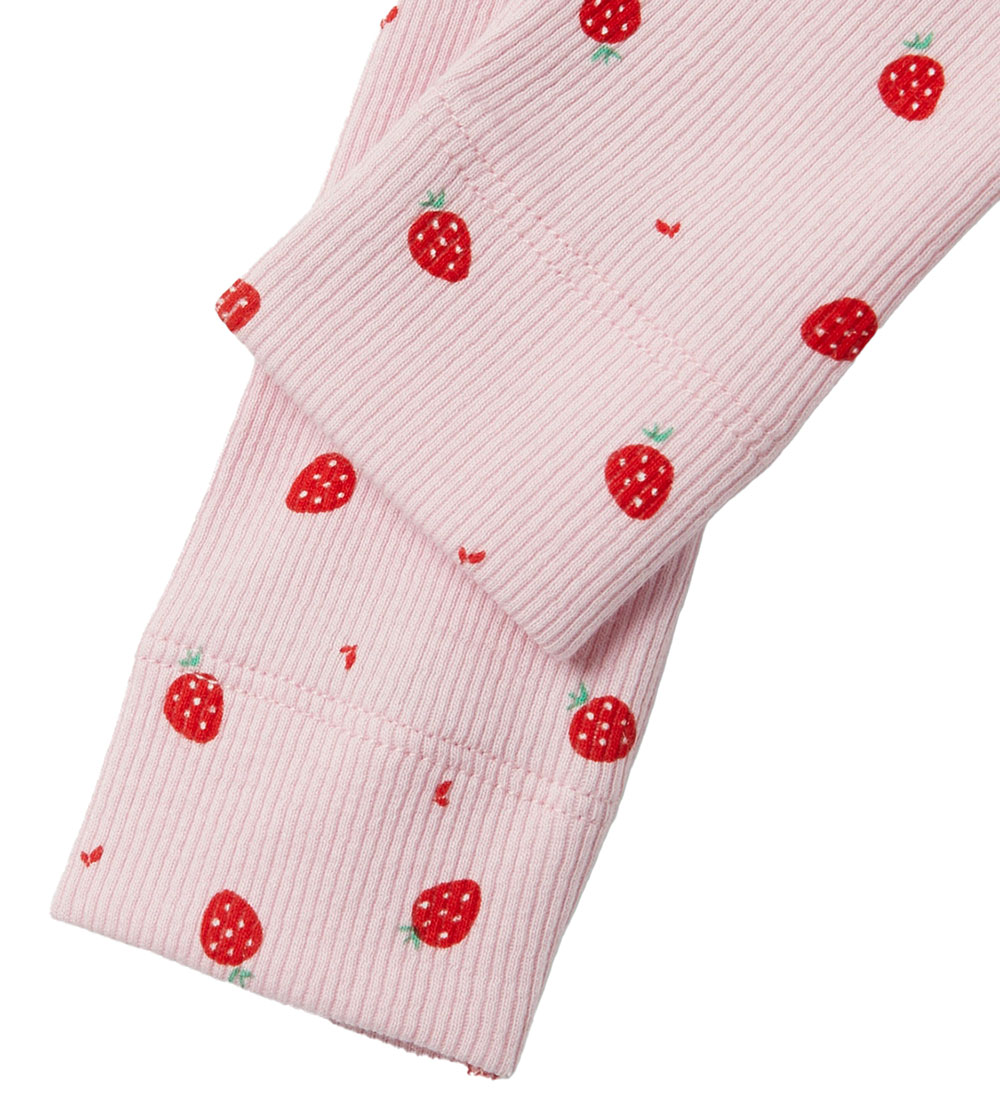 Name It Leggings - Rib - NbfDabua - Parfait Pink m. Erdbeere