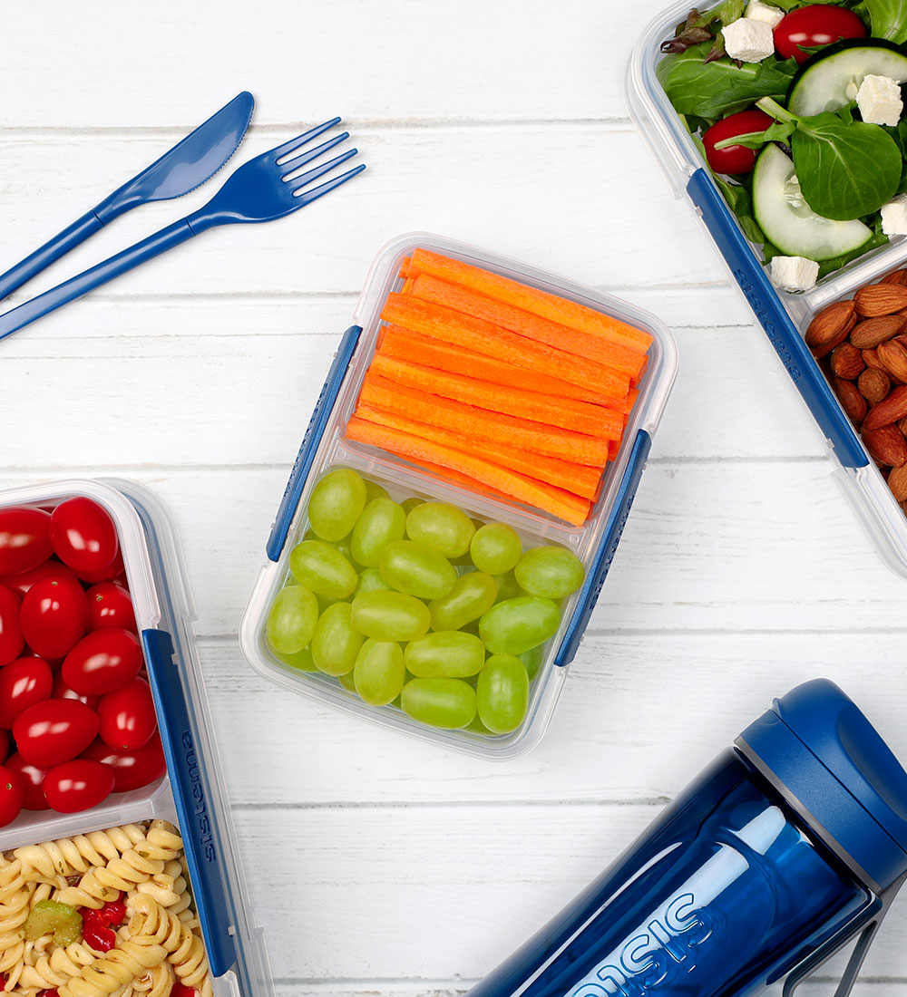 Sistema Lunchbox - Small Split - 350 mL - Blue