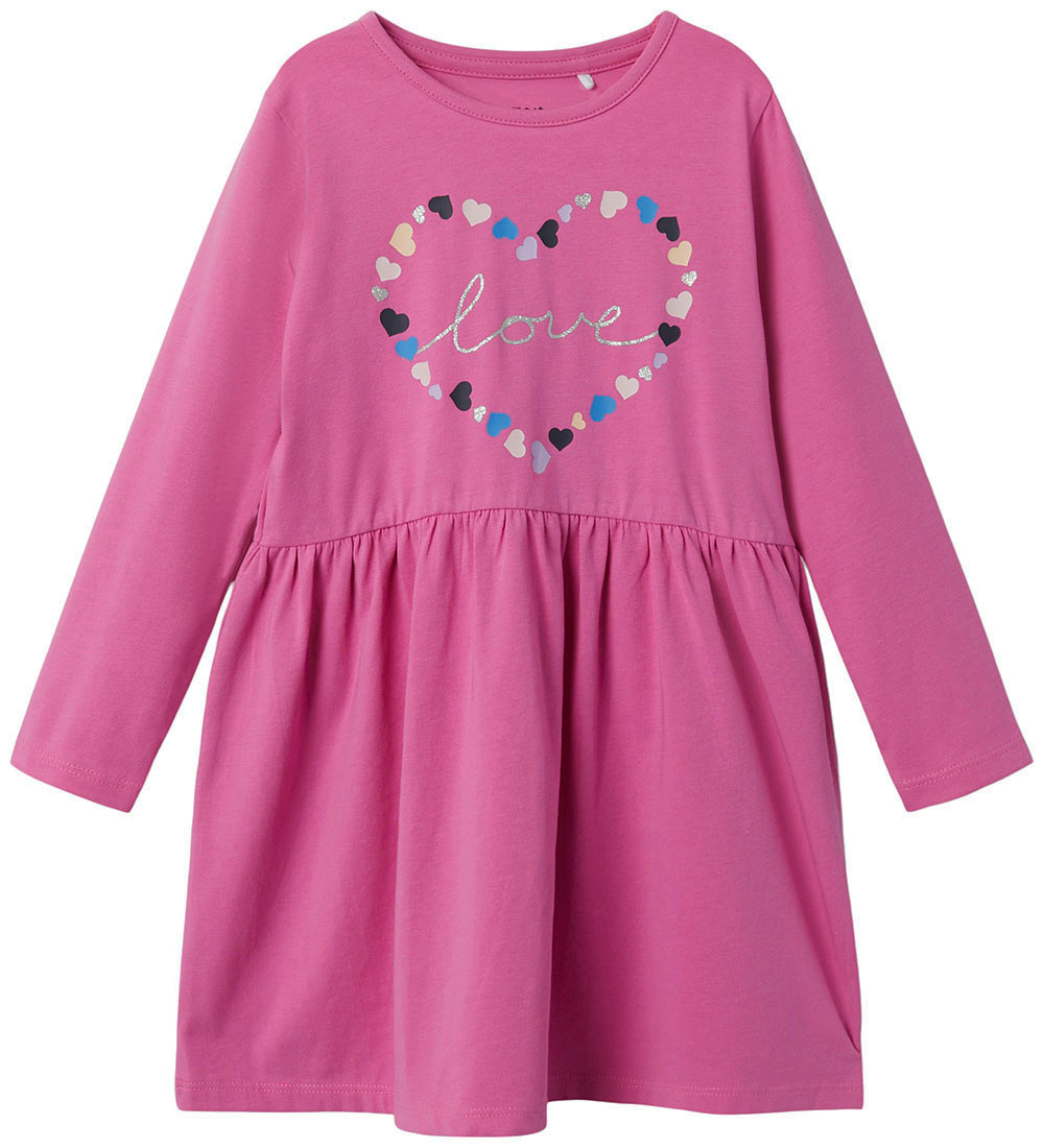 Name It Kleid - NmfLadya - Phlox Pink