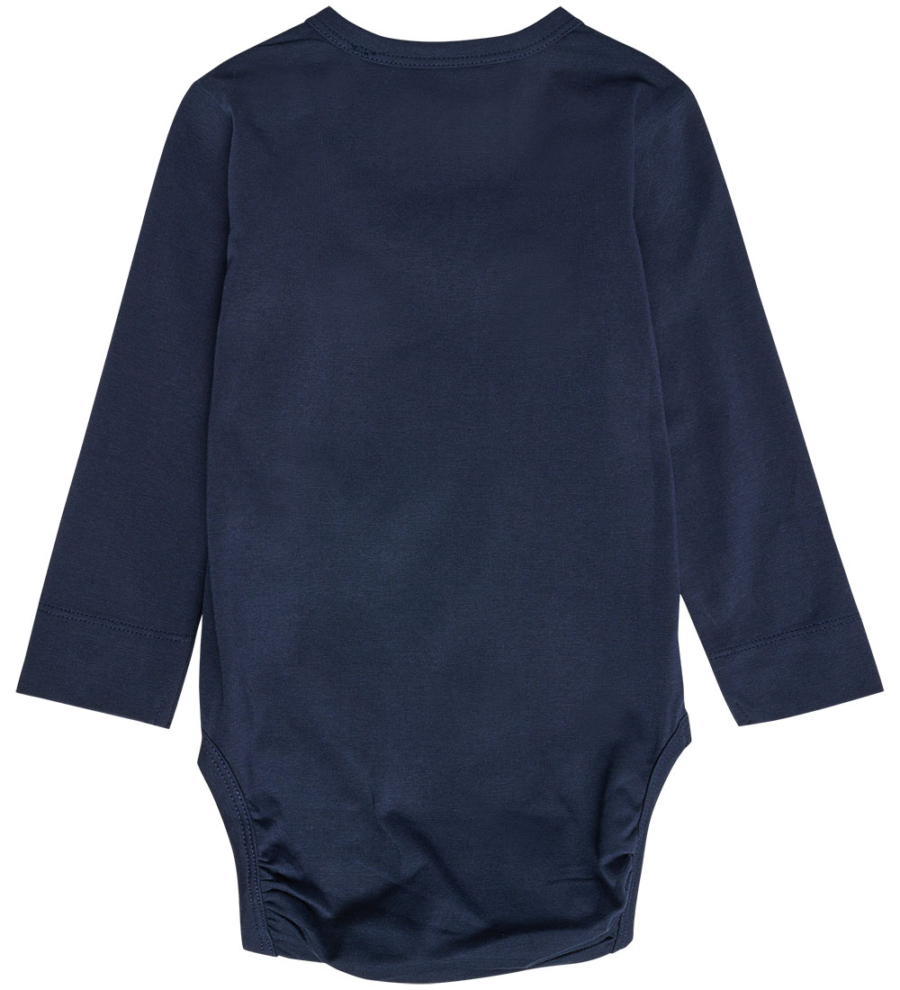 Hummel Bodysuit L/æ - hnlBobby - Blue Night