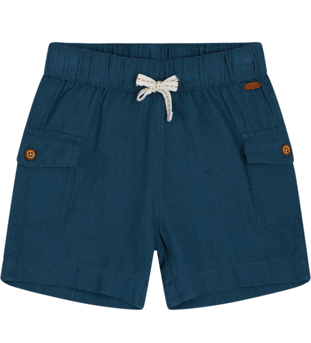 Hust and Claire Shorts - Cotton/Linen - Hakon - Blue Moon