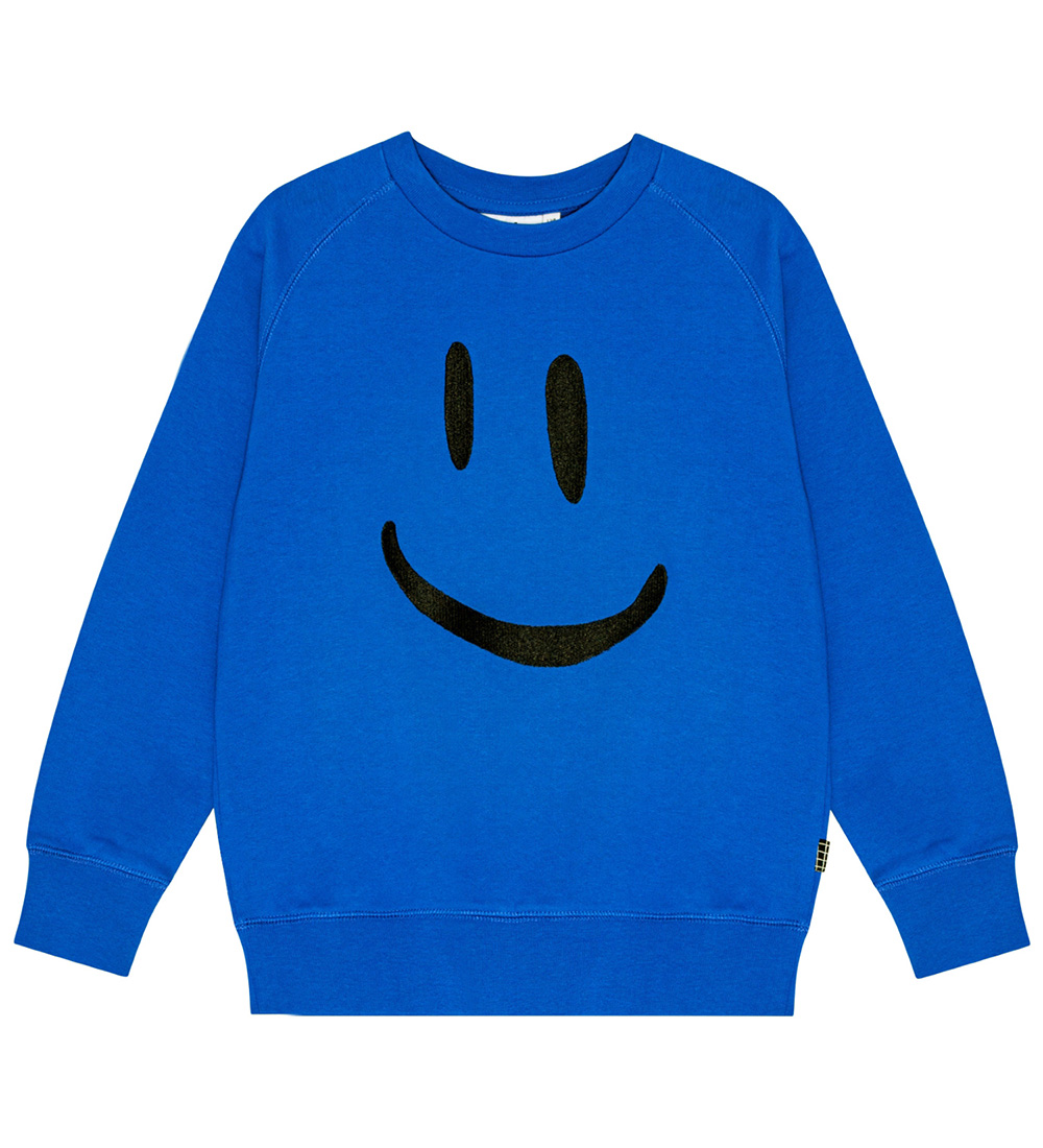 Planera internationellt X Molo Sweatshirt - Mike - Lapis Blue