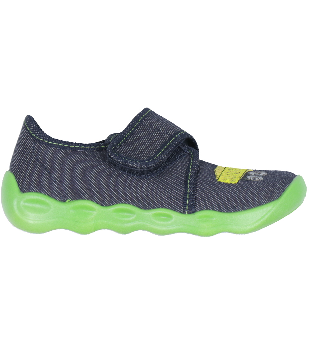 Superfit Slippers - Bubble - Blue/Green