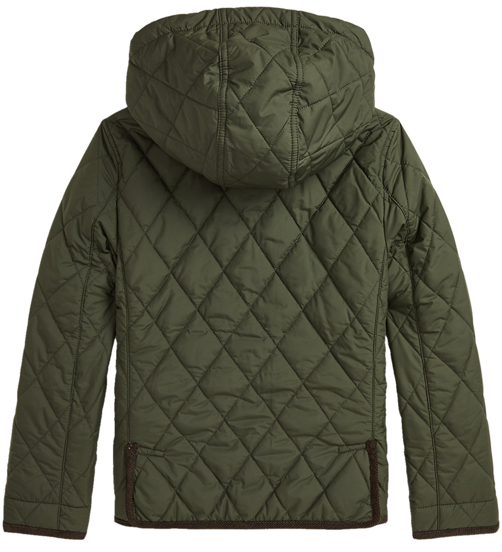 Polo Ralph Lauren Thermojacke - Armygrün/Braun