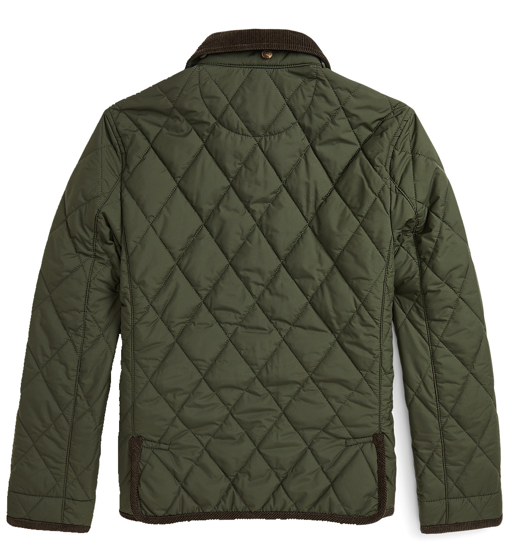 Polo Ralph Lauren Thermojacke - Armygrün/Braun
