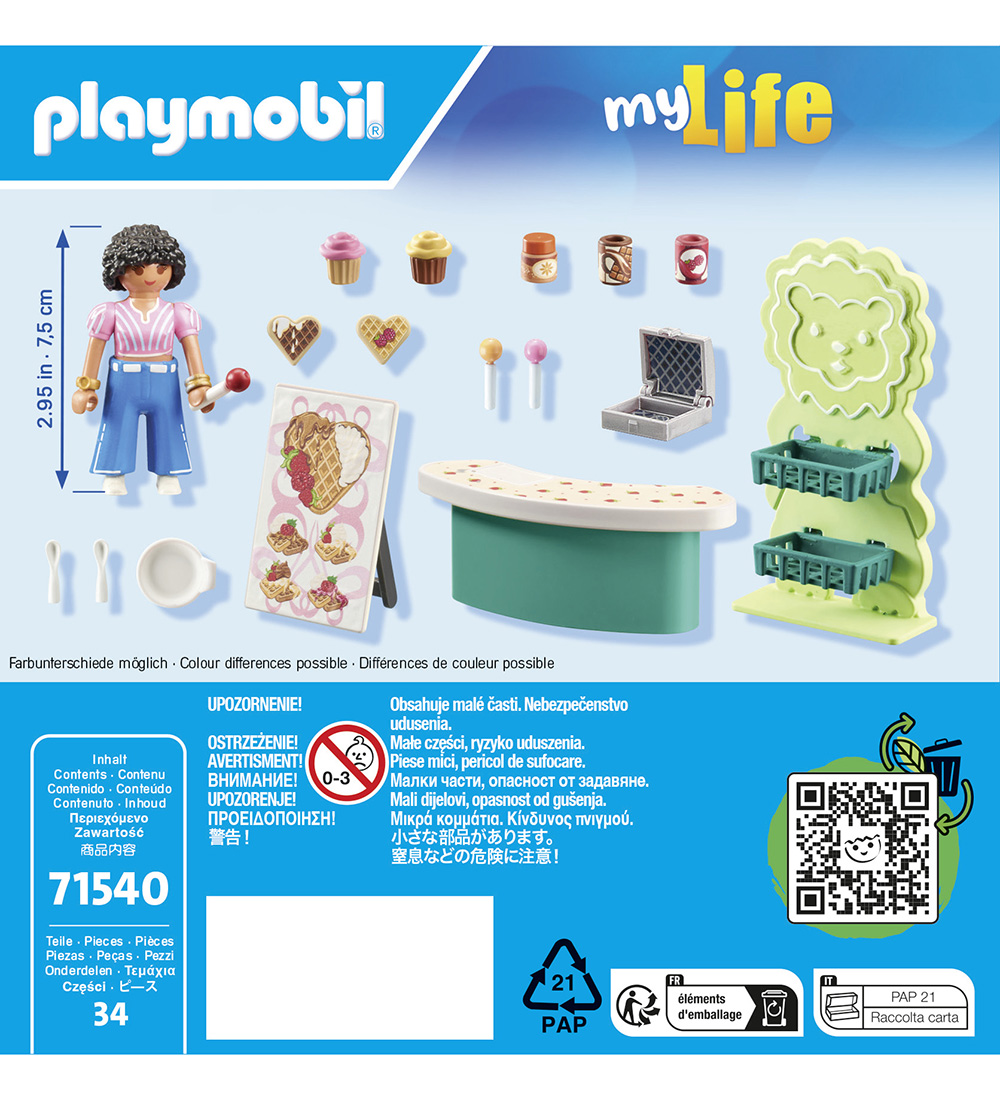 Playmobil My Life - Candy stall - 71540 - 34 Parts