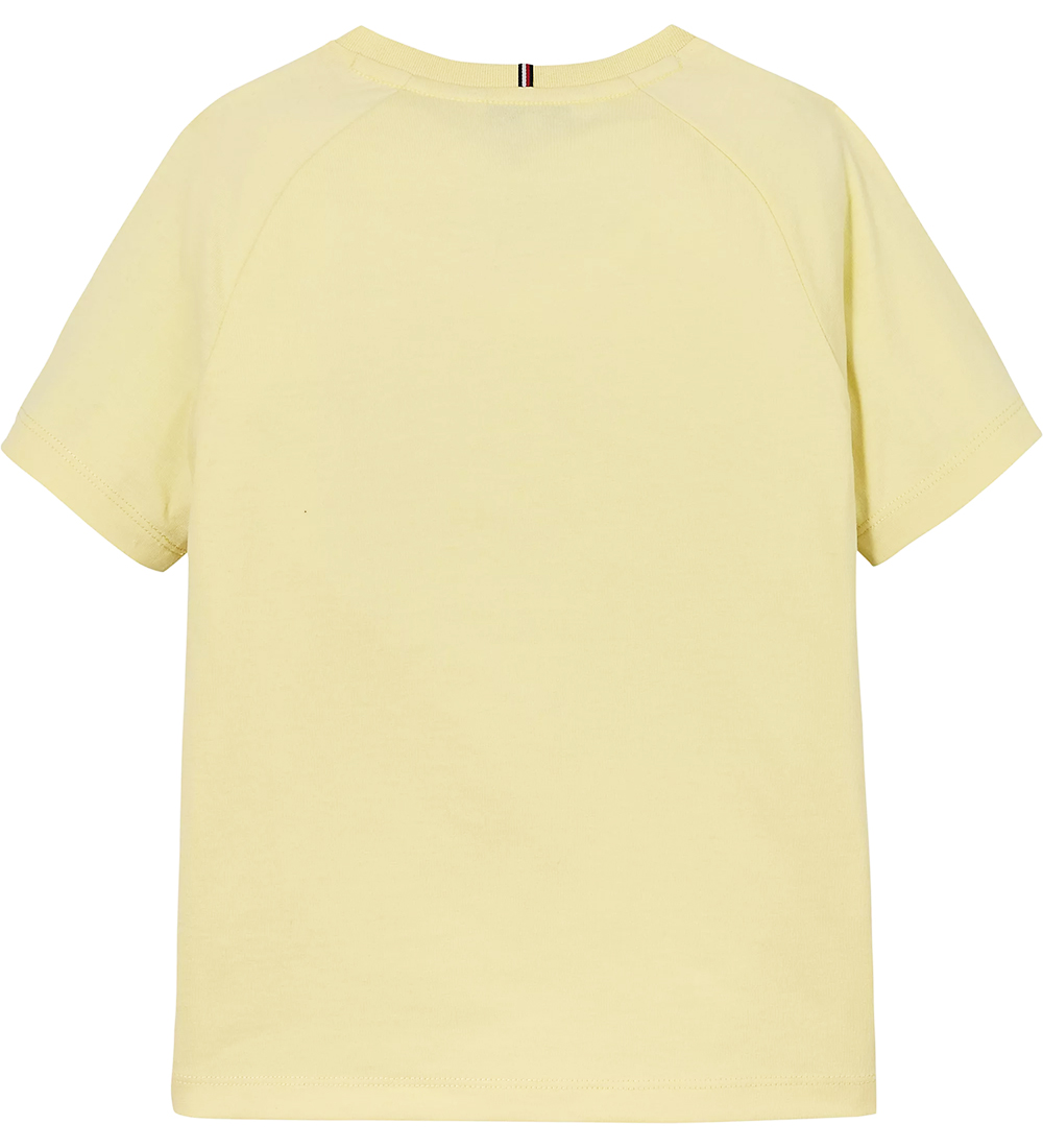 Tommy Hilfiger T-shirt - Varsity Foil - Lemon Zest