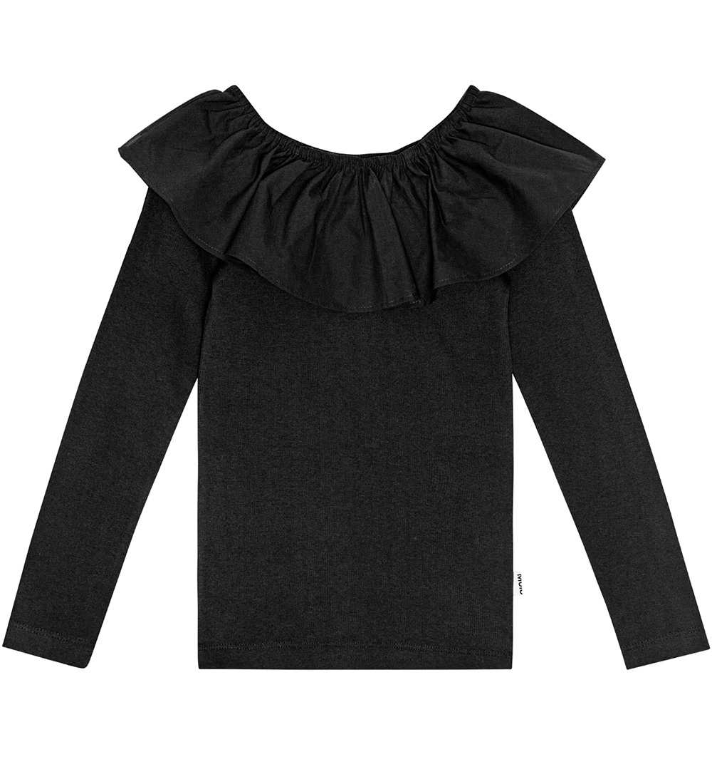 Molo Blouse - Rib - Renate - Black