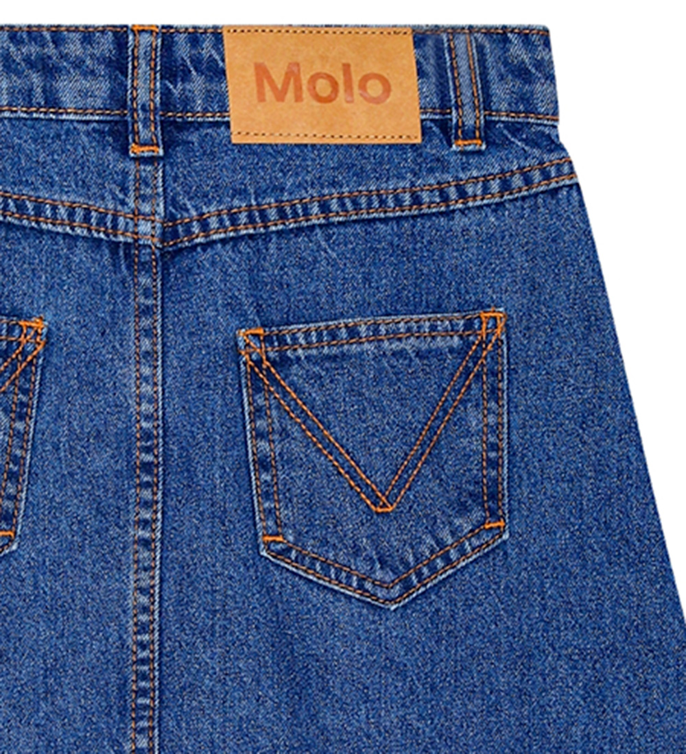 Molo Pils - Belinda - Mid Blue Denim