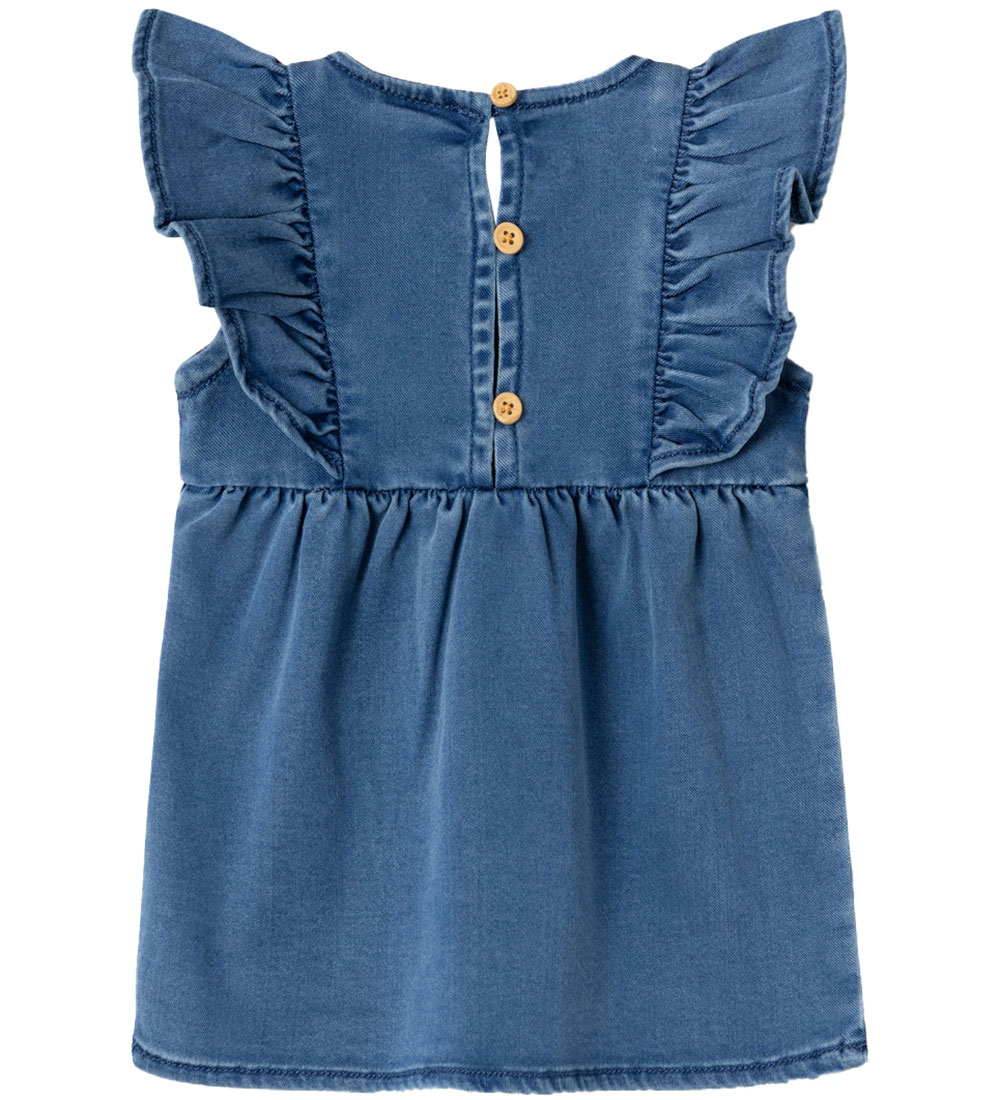 Name It Dress - NbfLotus - Medium+ Blue Denim