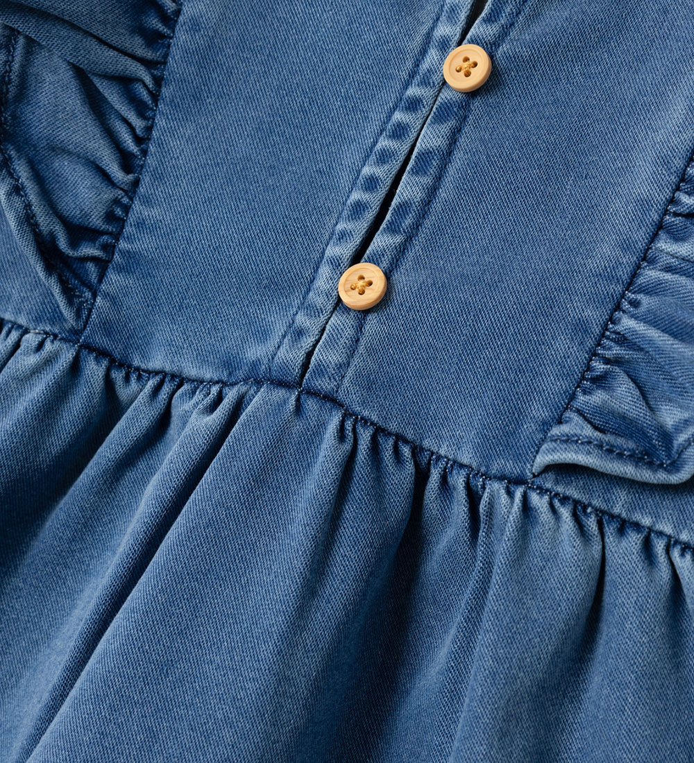 Name It Dress - NbfLotus - Medium+ Blue Denim