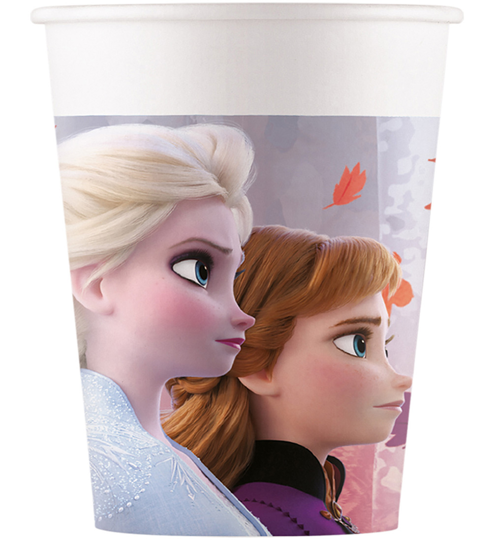 Decorata Party Cardboard mug - 8-Pack - 200 mL - Frozen II