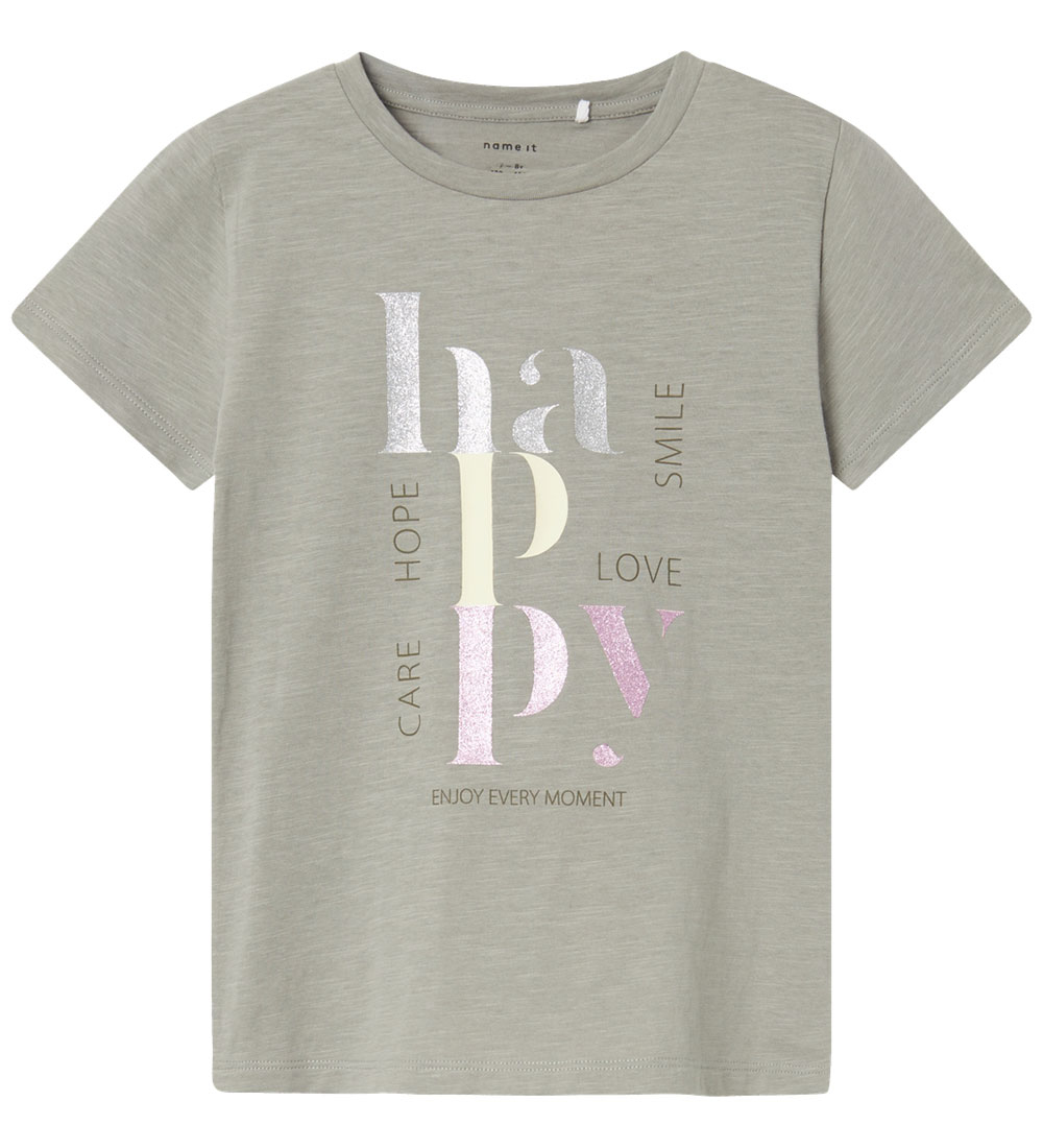 Name It T-shirt - NkfPhalluna - Forest Fog