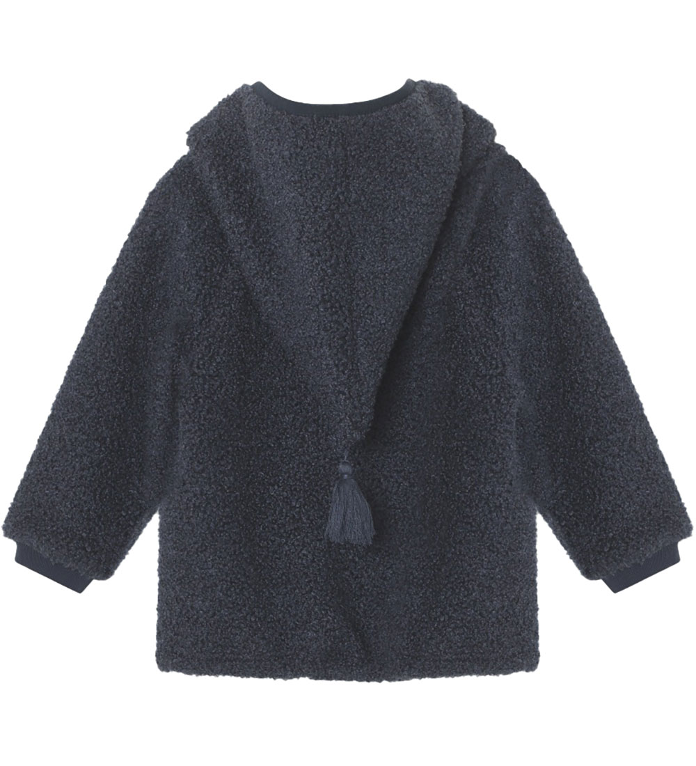 Mini A Ture Fleece Jacket - Teddy - MatLiff - Outer Space