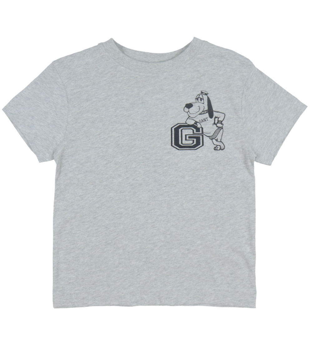 GANT T-shirt - G However - Light Grey Melange